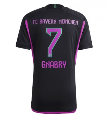 Bayern Munich Serge Gnabry #7 Replica Away Stadium Shirt 2023-24 Short Sleeve